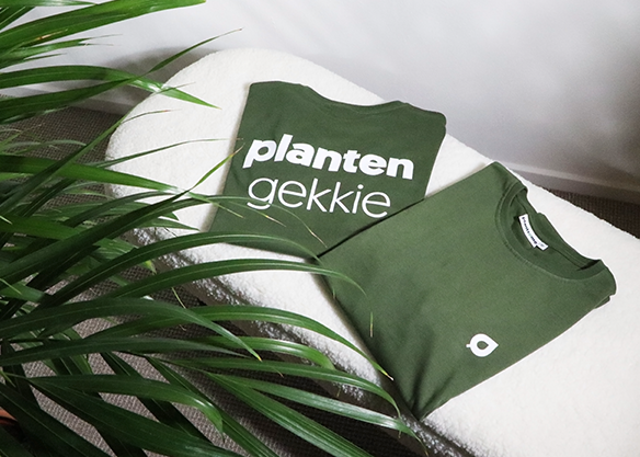 Plantengekkie T shirt maat M Plantsome