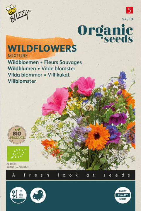 Wildbloemen zaadmengsel BIO