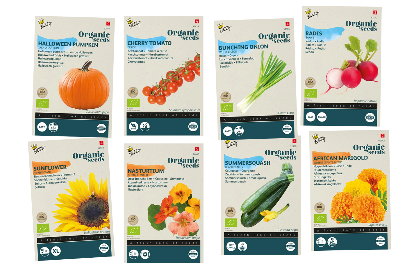 Kindvriendelijke Moestuin - Zadenpakketje BIO