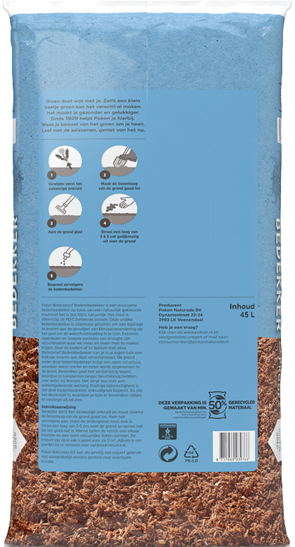 Waterproof bodembedekker (45L) - Pokon inspiratie 2