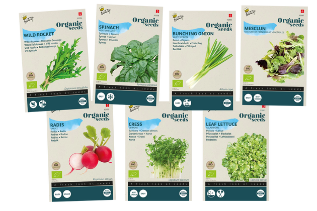 Snelle Moestuin - Zadenpakketje BIO