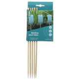Bamboe Sticks 5 + 10x Bio Plantlabel
