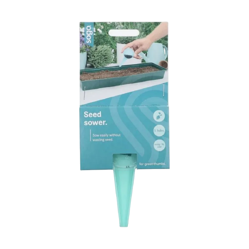 Zaadstrooier met 5 instelbare openingen