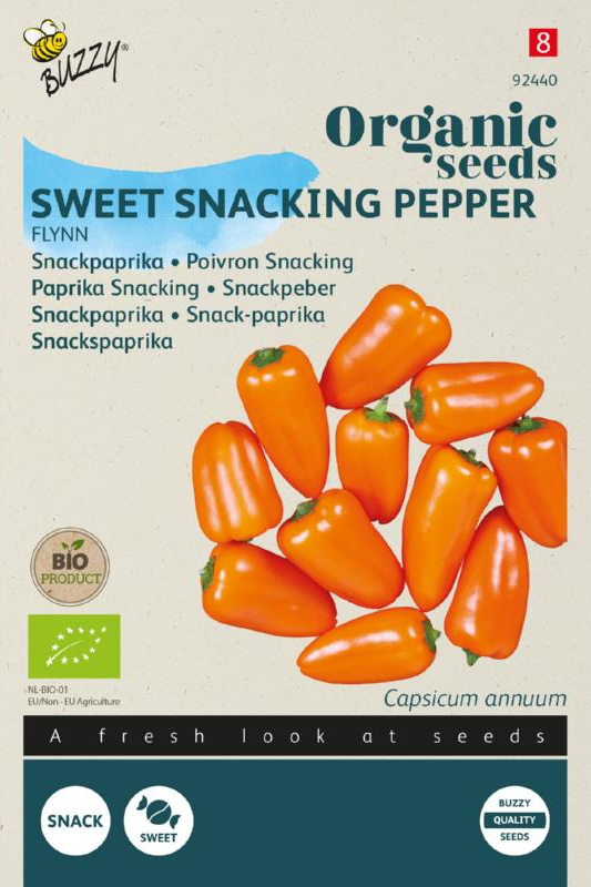 Snackpaprika Flynn zaden BIO