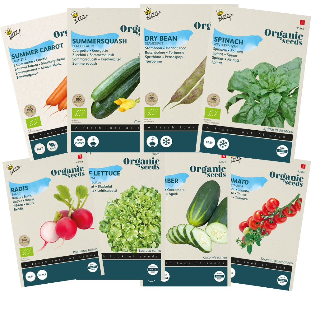 Starterskit zaden - Gangbare Groenten