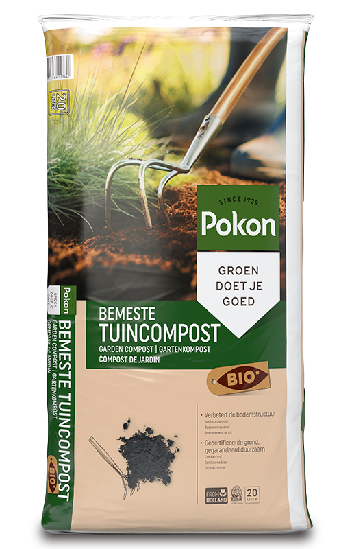 Bemeste tuincompost (20 l) - Pokon Bio MPS