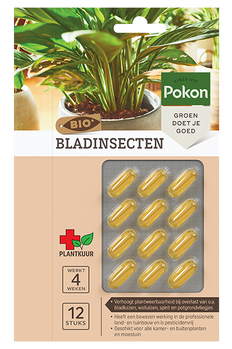 Plantkuur bladinsecten capsules (12 Stuks)- Pokon Bio