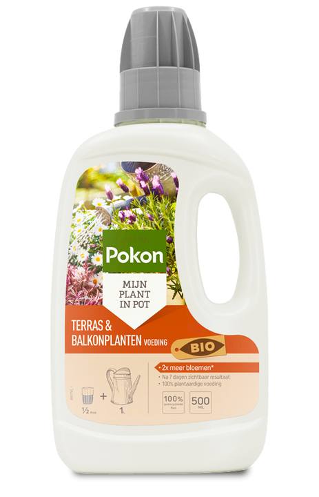 Terras & balkonplanten- voeding (500 ml) - Pokon Bio