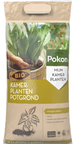 Kamerplanten potgrond BIO turfvrij (10L) - Pokon